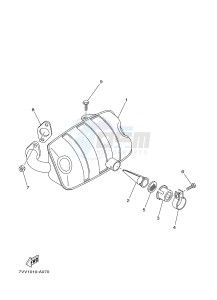 EF1000IS 50 (7CG3) drawing EXHAUST