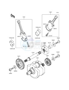 VULCAN 900 CUSTOM VN900CEFA GB XX (EU ME A(FRICA) drawing Crankshaft