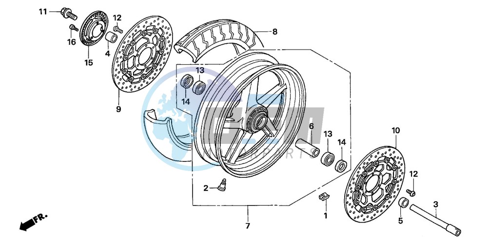 FRONT WHEEL