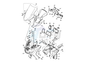 YP MAJESTY 400 drawing STARTING MOTOR