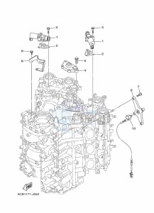 F225XCA-2011 drawing CYLINDER-AND-CRANKCASE-3