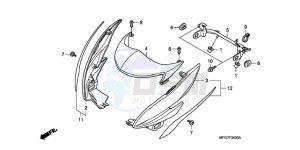 CB600FA9 Europe Direct - (ED / ABS) drawing COWL