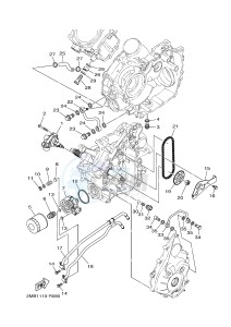 YXE700E YXE70WPHG WOLVERINE EPS CAMO (2MB9) drawing OIL PUMP