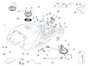 RSV4 1000 RR E4 ABS (NAFTA) drawing Fuel tank