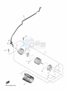 NIKEN GT MXT890D (BFD3) drawing STARTING MOTOR