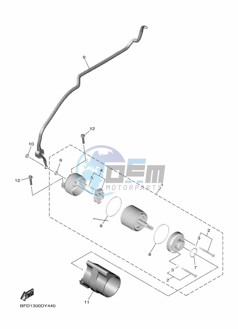 STARTING MOTOR