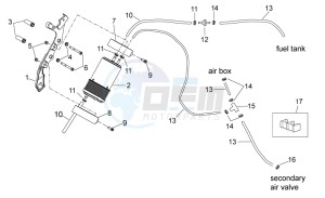 SXV 450-550 Street Legal drawing Fuel vapour recover system