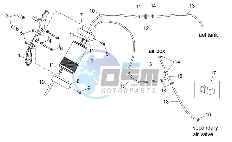 Fuel vapour recover system