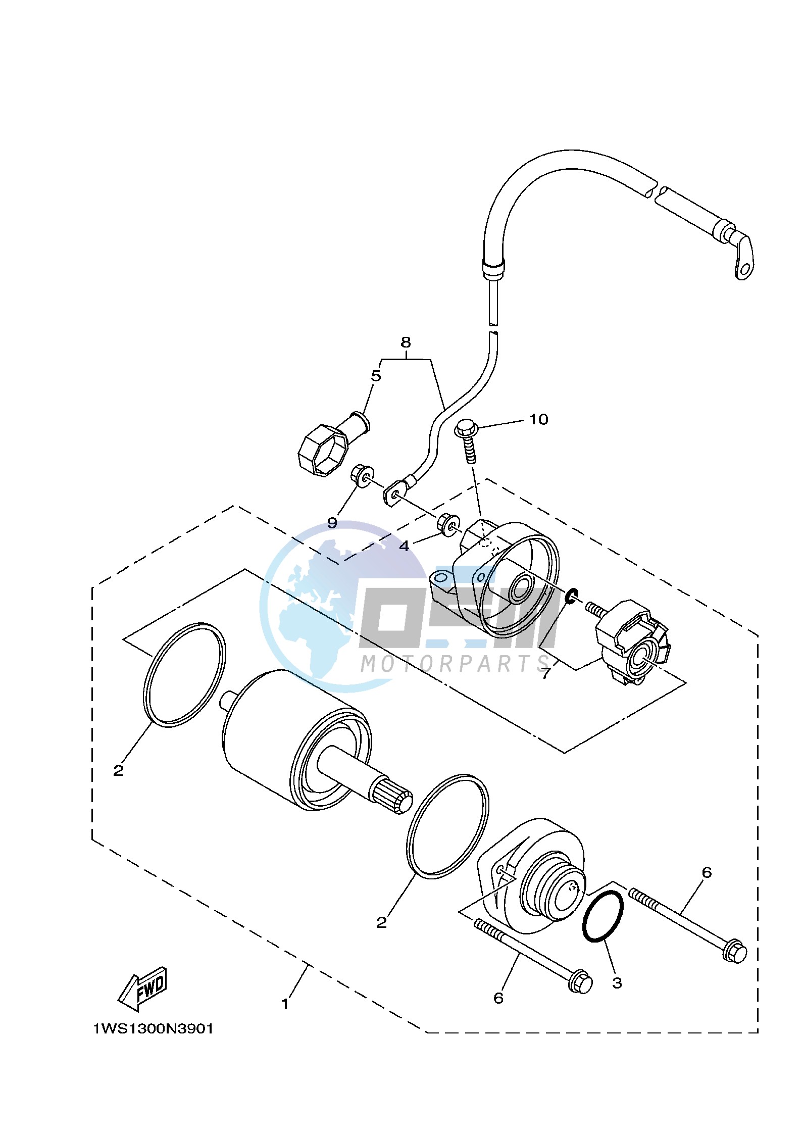 STARTING MOTOR