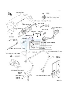 KAF 620 J [MULE 3010 TRANS4X4] (J6J-J8F) J6F drawing LABELS