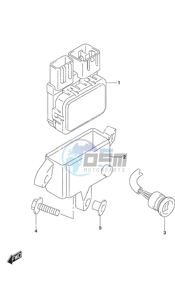 PTT Switch Remote Control w/Power Tilt