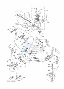 YZF250-A (B6P2) drawing FRONT MASTER CYLINDER