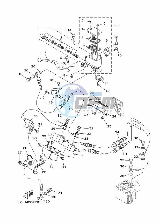 FRONT MASTER CYLINDER