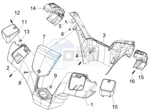 MP3 400 rl Touring drawing Anti-percolation system