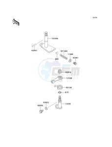 KAF 620 B [MULE 2520 TURF] (B6) [MULE 2520 TURF] drawing GEAR CHANGE MECHANISM