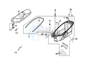 JOYRIDE 200 EFI drawing HELMET BOX