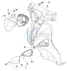 Liberty 50 2t RST drawing Head lamp