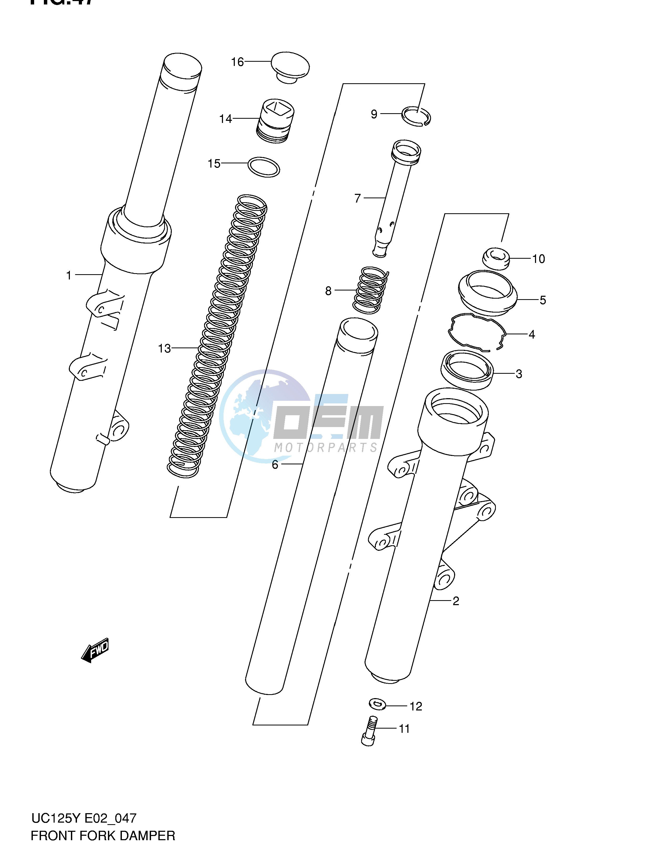 FRONT FORK DAMPER