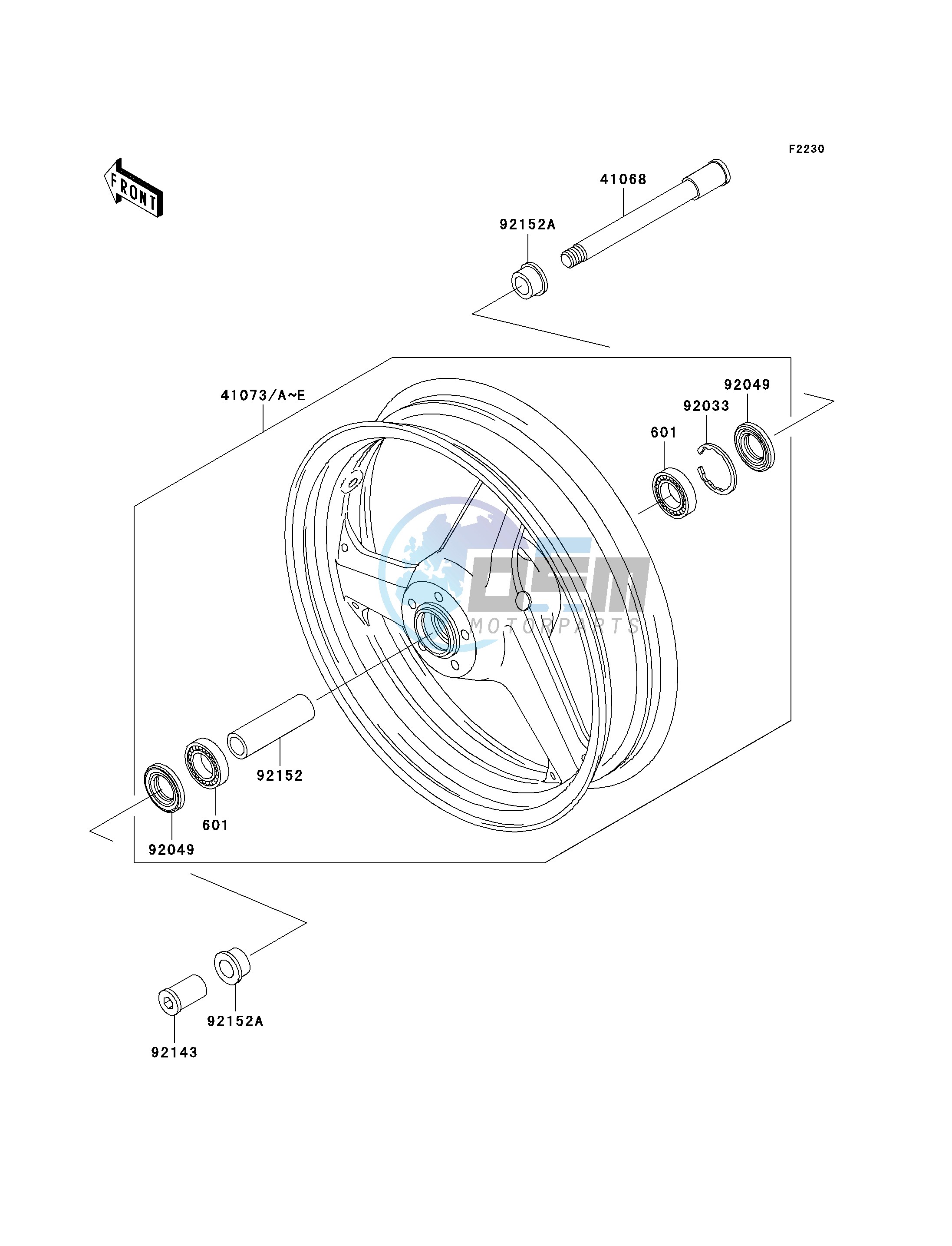 FRONT WHEEL