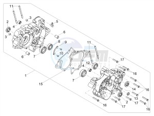 SX 50 FACTORY E4 (EMEA) drawing Crankcases I