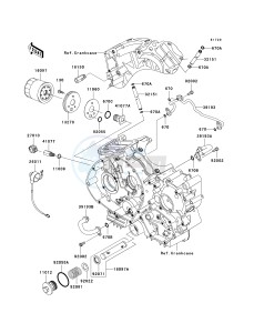 VN 900 D[VULCAN 900 CLASSIC LT] (6F-9F) D6F drawing OIL FILTER