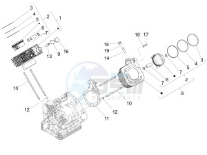 California 1400 Touring ABS USA-CND 1380 drawing Cylinder - Piston