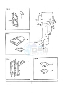 DT 9.9c drawing Gasket Set