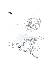 ER-6F EX650EEF XX (EU ME A(FRICA) drawing Meter(s)