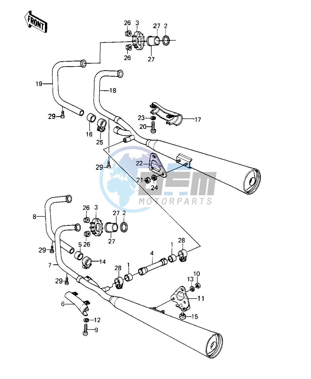 MUFFLERS -- 80-81 C1_C2- -