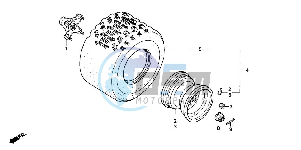 REAR WHEEL