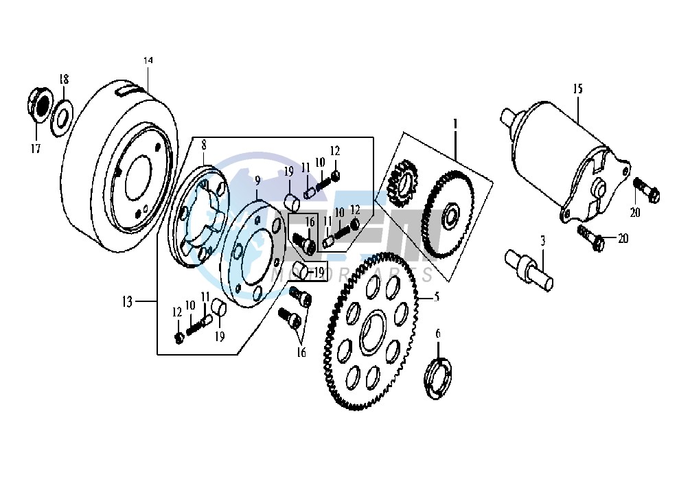 STARTING MOTOR