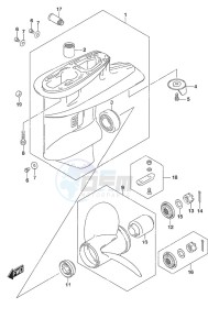 DF 40A drawing Gear Case