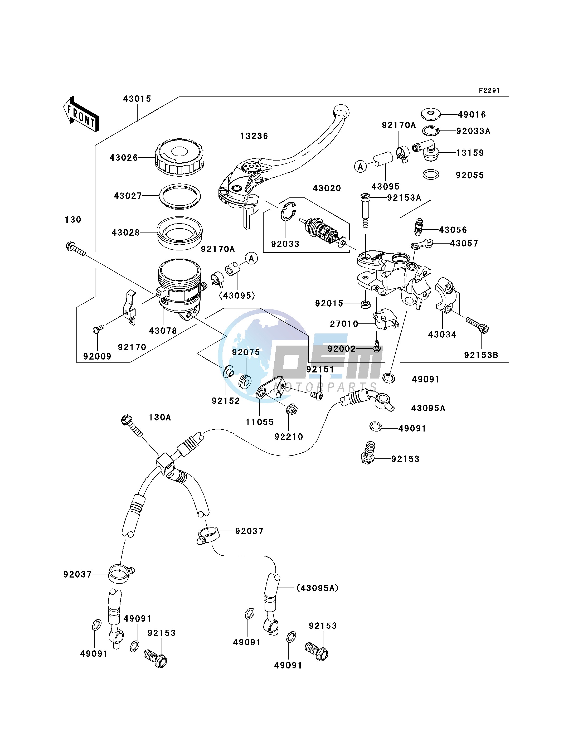 FRONT MASTER CYLINDER