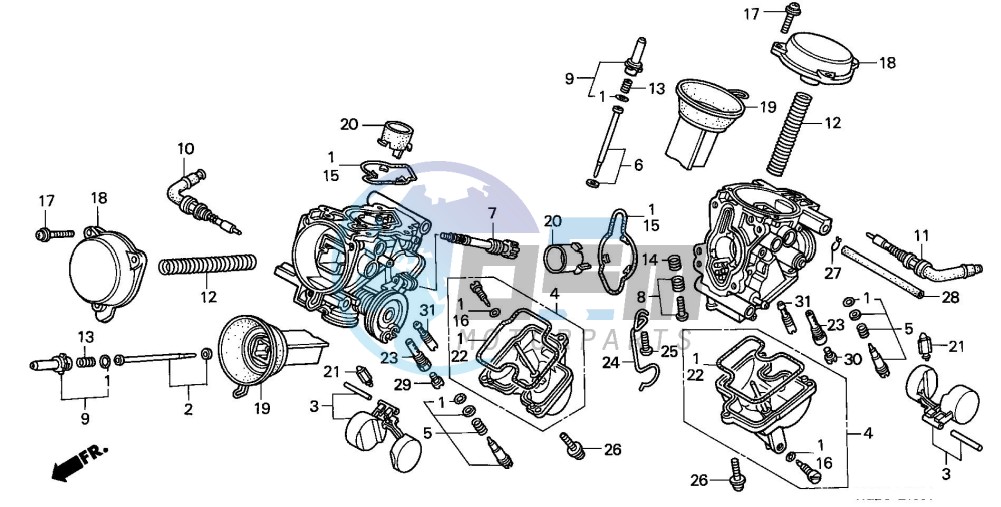 CARBURETOR (COMPONENT PARTS)