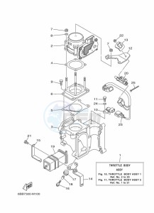 F225CETL drawing THROTTLE-BODY