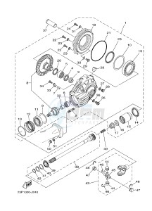 XT1200Z SUPER TENERE ABS (BP83) drawing DRIVE SHAFT