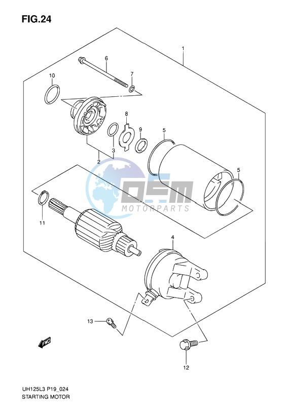 STARTING MOTOR