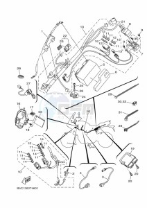 TRACER 900 MTT850 (B5CC) drawing ELECTRICAL 1