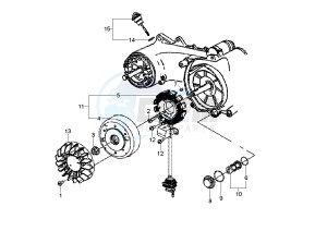 LX 4T 50 drawing Flywheel