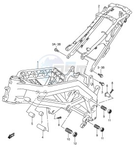 SV1000 (E2) drawing FRAME (MODEL K3)