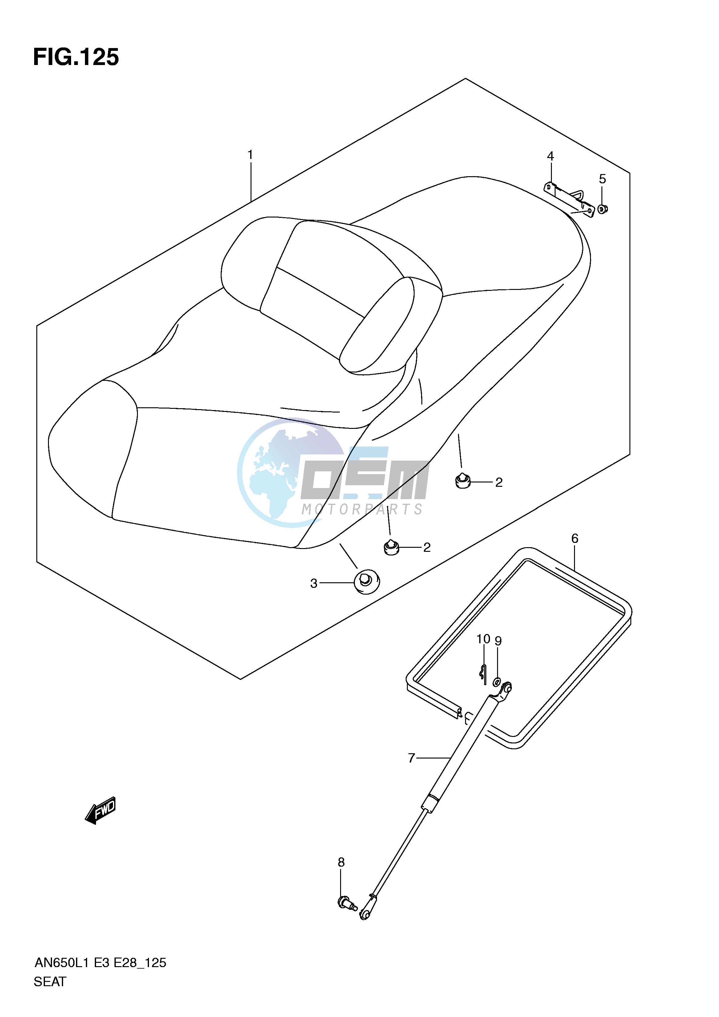 SEAT (AN650L1 E3)