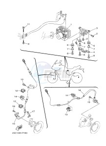 MT-09 TRACER MT09TRA TRACER 900 (2SCE) drawing ELECTRICAL 3