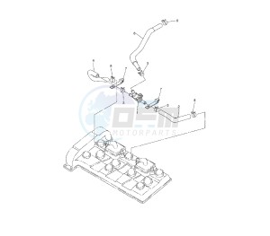 FZ6 FAZER S2 ABS 600 drawing SECONDARY AIR SYSTEM