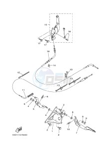 YXM700E YXM70VPXH VIKING EPS (B42F) drawing PEDAL WIRE