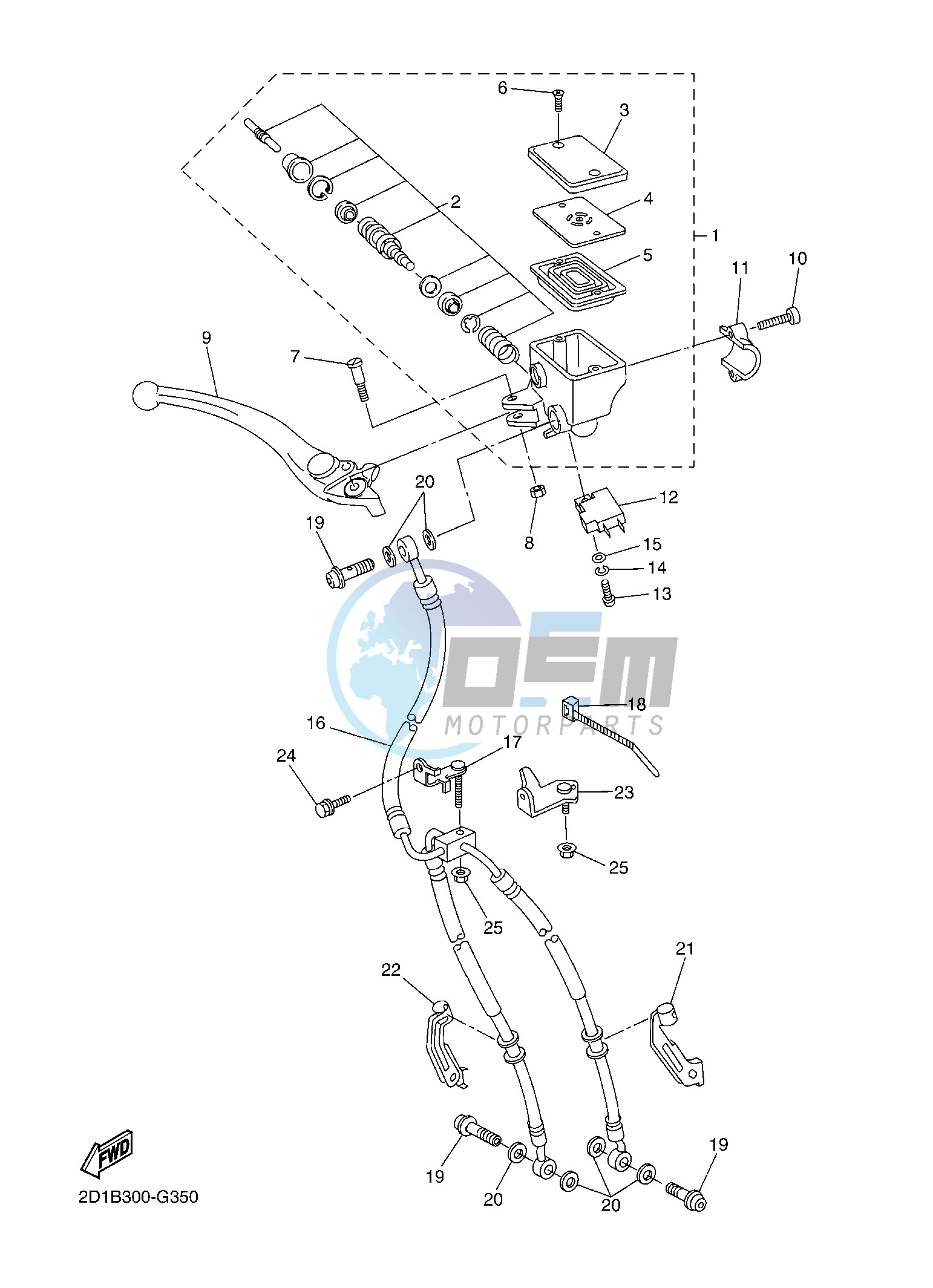 FRONT MASTER CYLINDER