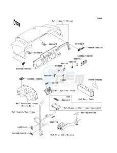 KAF 620 E [MULE 3010 4X4] (E1-E5) [MULE 3010 4X4] drawing LABELS