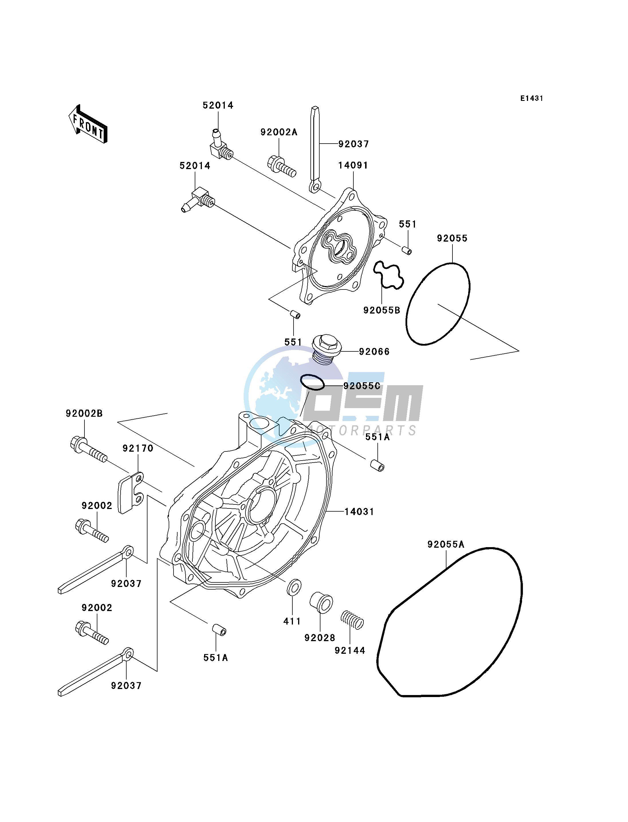 ENGINE COVER-- S- -