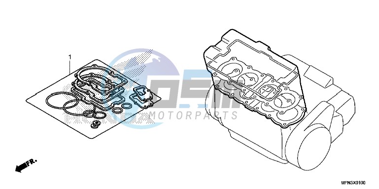 GASKET KIT A