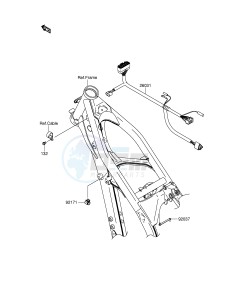 RM-Z250 (E28) drawing CHASSIS ELECTRICAL EQUIPMENT