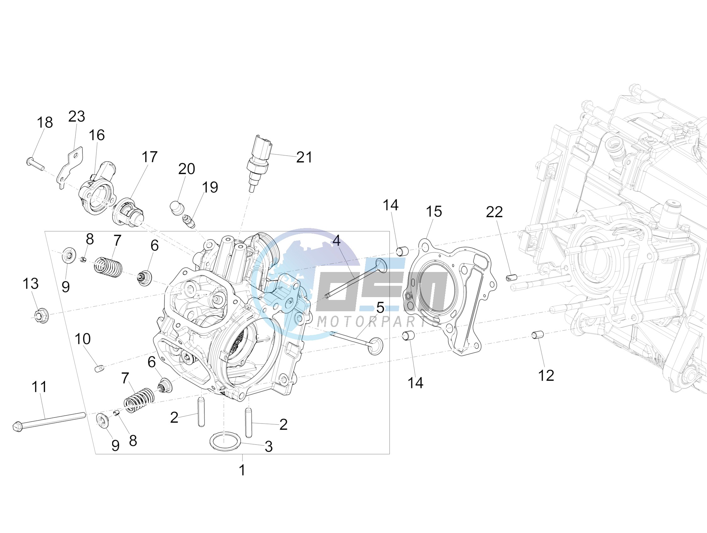 Head unit - Valve